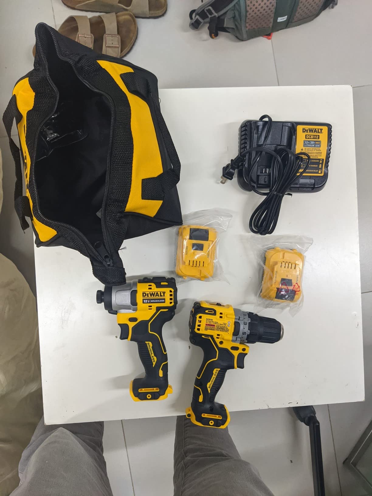 DEWALT XTREME 12V MAX* Cordless Drill Combo Kit (DCK221F2) customer photo 1