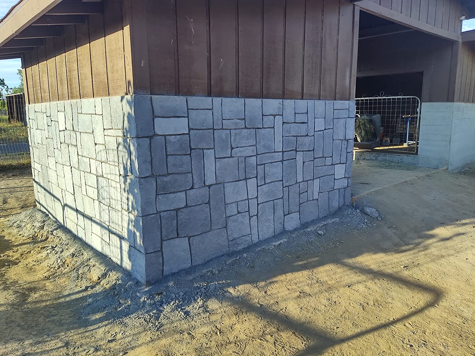 SBC Concrete Texture Roller Stamp And Masonry Forms Tool Set - Best Of The Best Concrete Form Texture Roller Pro Kit - 5 Rollers, 4 Stamps - For Forming Concrete Into Realistic Stone Textures customer photo 1