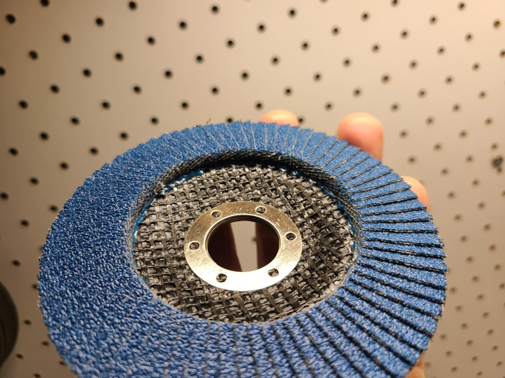 S SATC 20PCS Flap Discs 4 1/2 for Angle Grinder 40/60/80/120 Grit Flap Disc High-Density Bevel Type Angle Grinder Sanding Disc Abrasive Flap Disk #29 customer photo 1