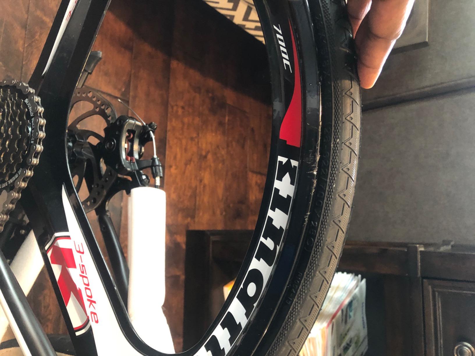 EUROBIKE Road Bike TSM XC550 Bike 21 Speed Dual Disc Brake 54CM 3-Spoke Wheels Bicycle…… customer photo 1