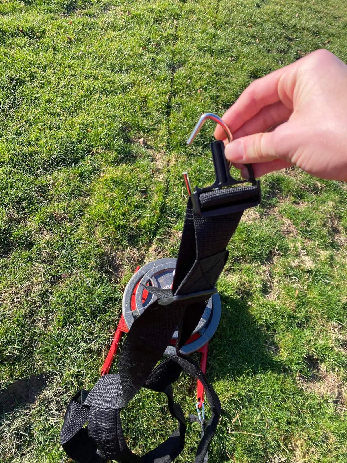 ECOTRIC Power Speed Sled and Harness Weighted Drag Sport Running Football T customer photo 1