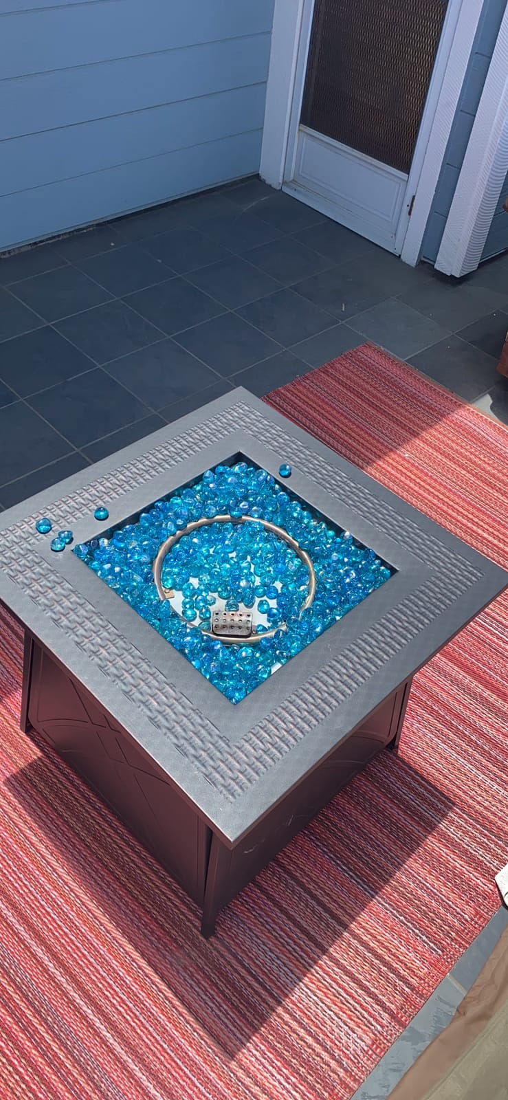 50000 BTU Propane Fire Pit Table Outdoor for Patio, Garden and Backyard customer photo 1