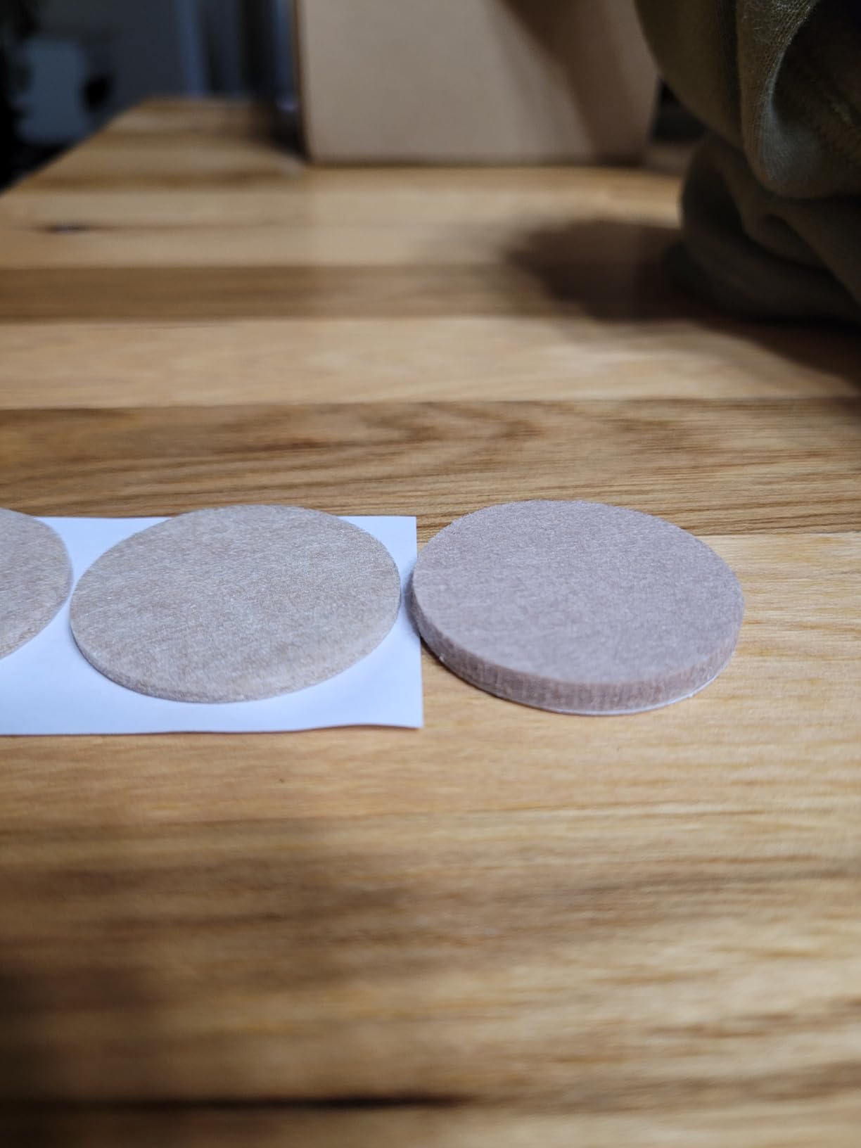 Furniture Pads Felt Pads 300 Pieces Huge Pack Furniture Felt Pads, Brown customer photo 2