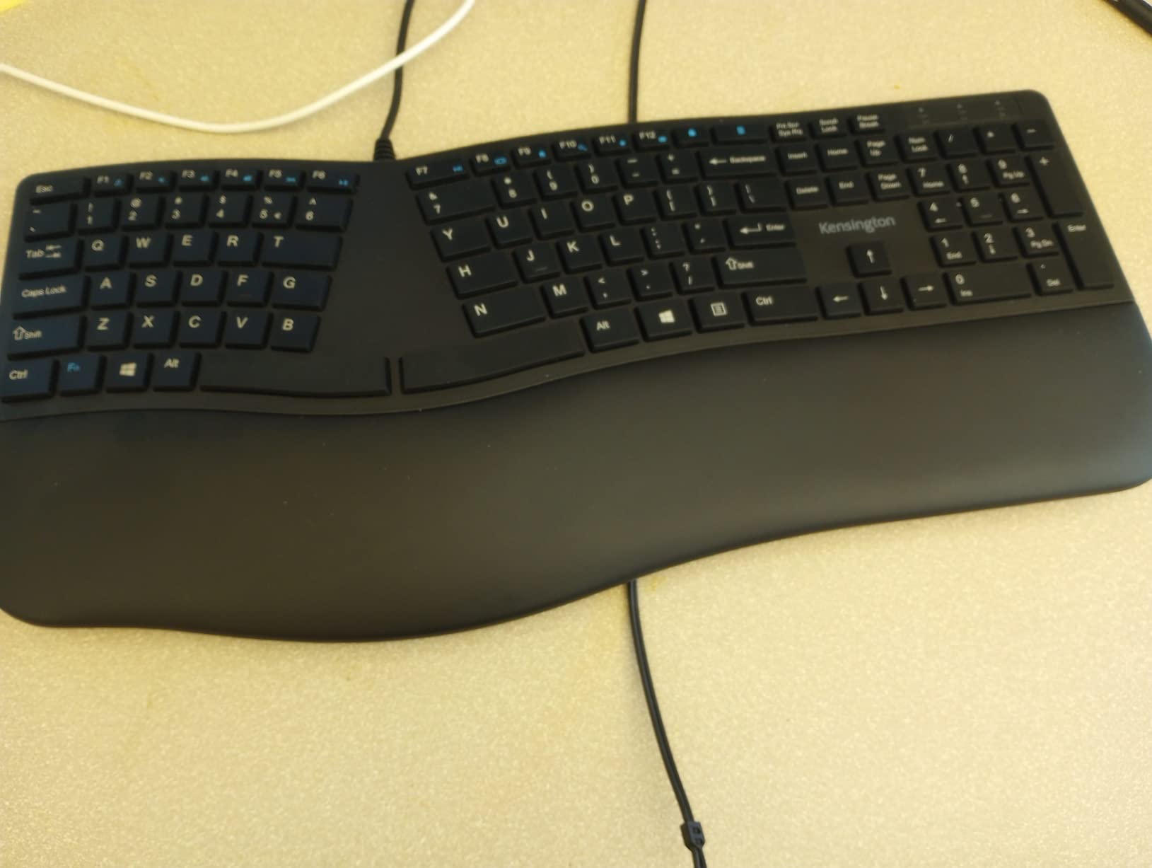 Kensington Pro Fit Ergonomic Wired Keyboard- Black (K75400US) customer photo 1