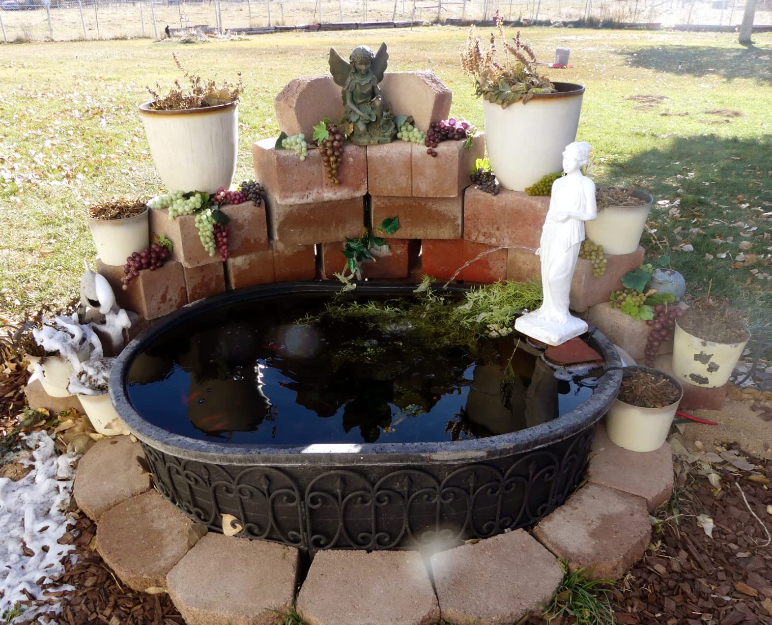 SongLong 400GPH Submersible Water Pump 6.5ft High Lift for Fountains | Ultra-Quiet with Over Heating Protection, Perfect for Hydroponic, Small Pond, Aquarium, Fountain Outdoor customer photo 2