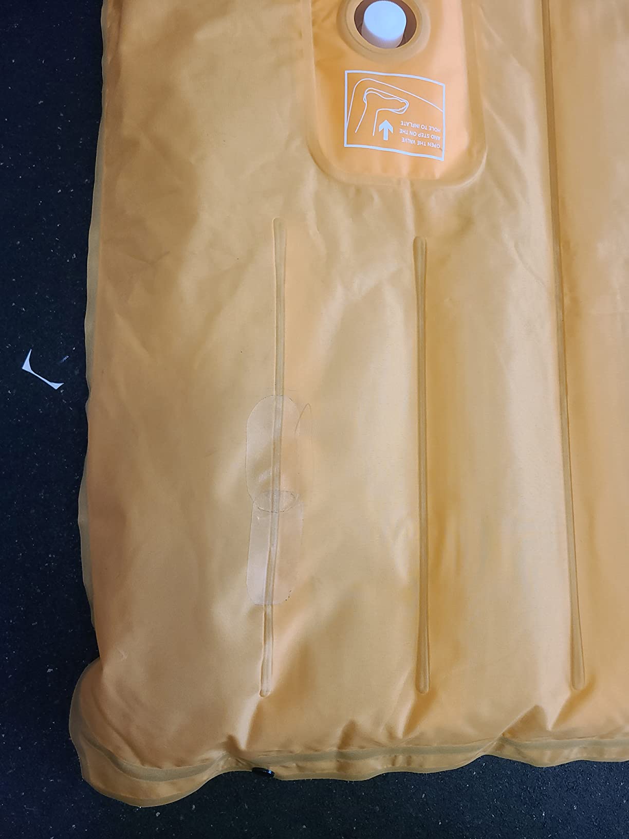 ZOOOBELIVES Inflatable Camping Sleeping Pad, 4-Inch Thick Full Air Support, No Bottoming Out for Side Sleepers, Camping & Backpacking Mattress with Built-in Foot Pump, Durable & Compact – Airlive2000 customer photo 1
