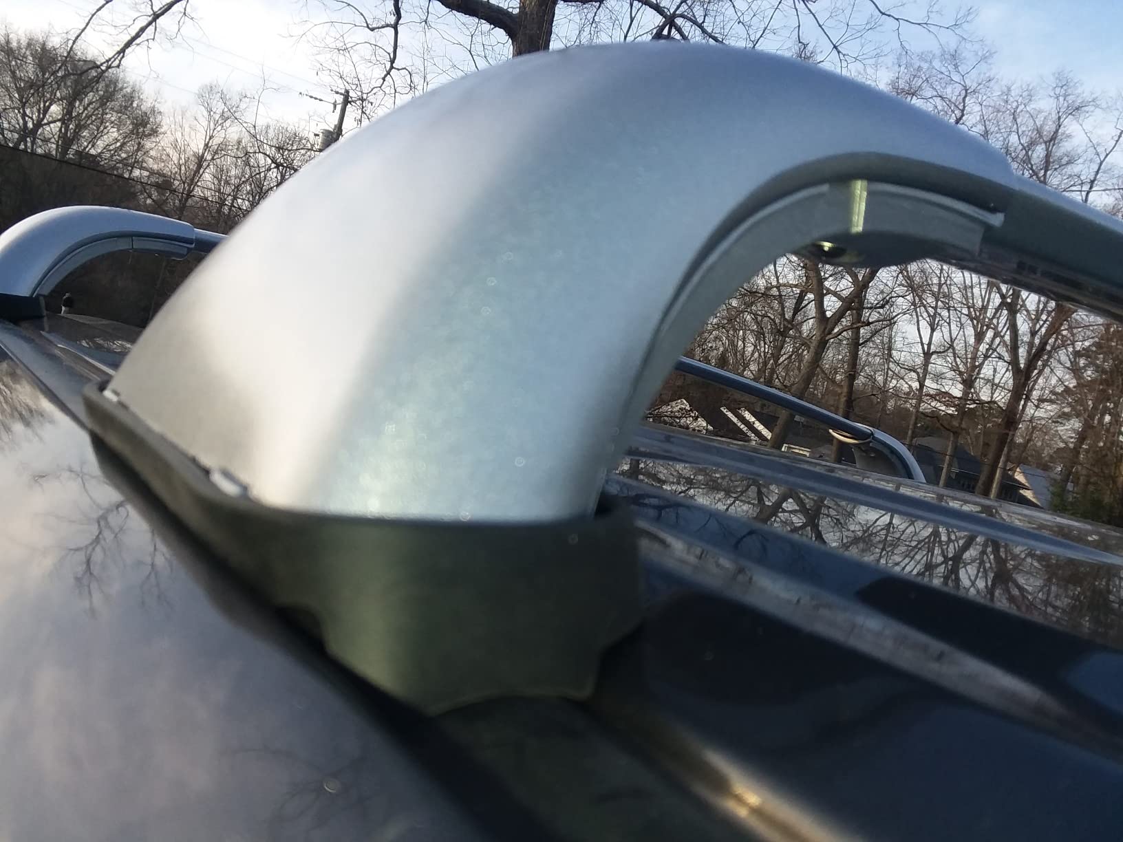 ANTS PART Roof Rack Cross Bars for 2014-2019 Toyota Highlander Silver | Fits Side Rails or Naked Roofs, XLE Limited & SE & LE & LE Plus, Aluminum Crossbar, Easy Install, Low-Profile, for Cargo/Kayak customer photo 1