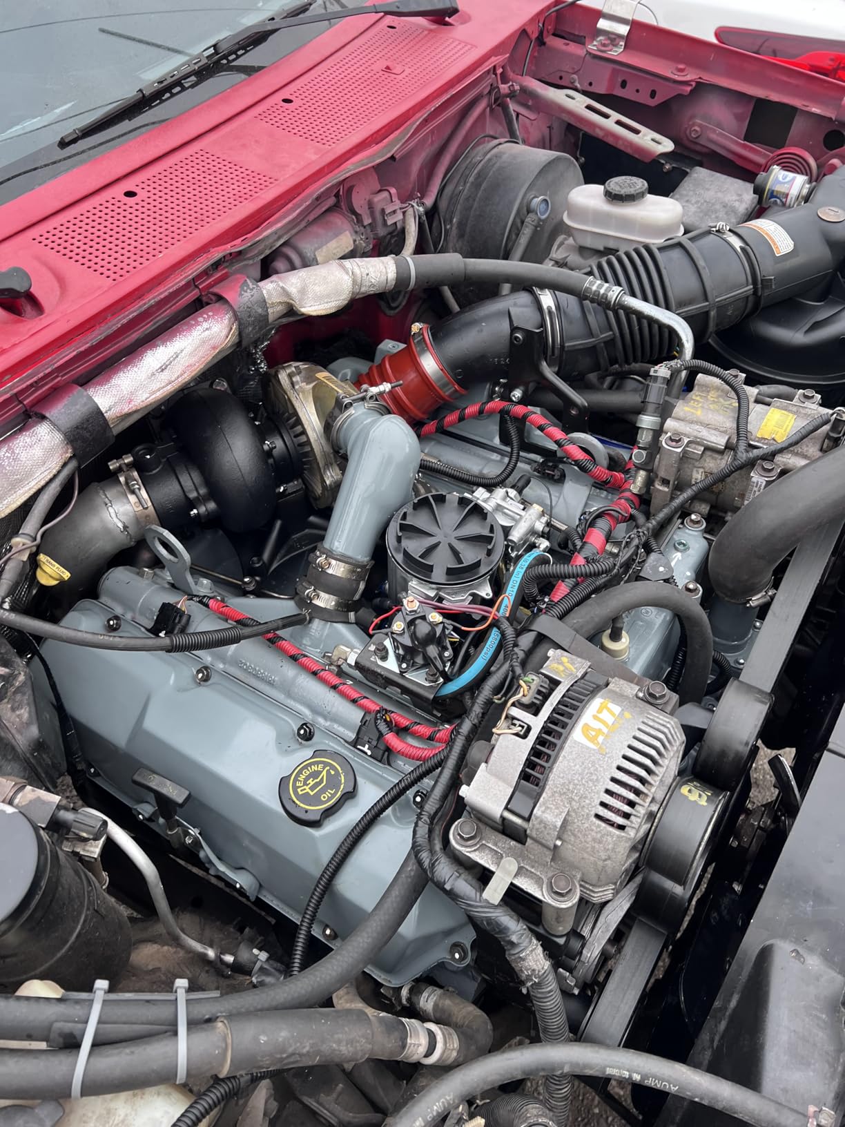 Lift Valley Fuel Pump with Hose Lines Washers Install Kit For 1994-1997 Ford F250 F350 Superduty 7.3L Diesel Powerstroke Replaces OE# F6TZ-9350-A - 7.3 fuel pump customer photo 2