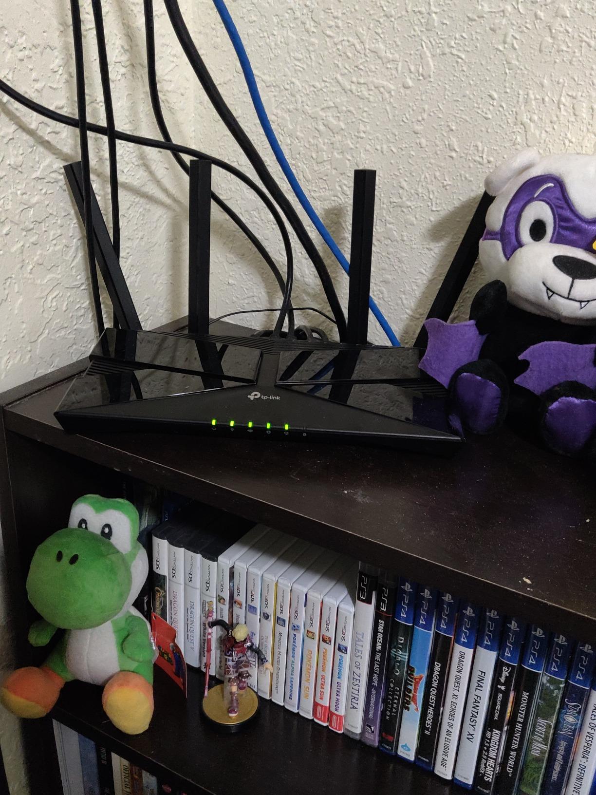 TP-Link Smart WiFi 6 Dual Band Router 4 Gigabit LAN Ports customer photo 1