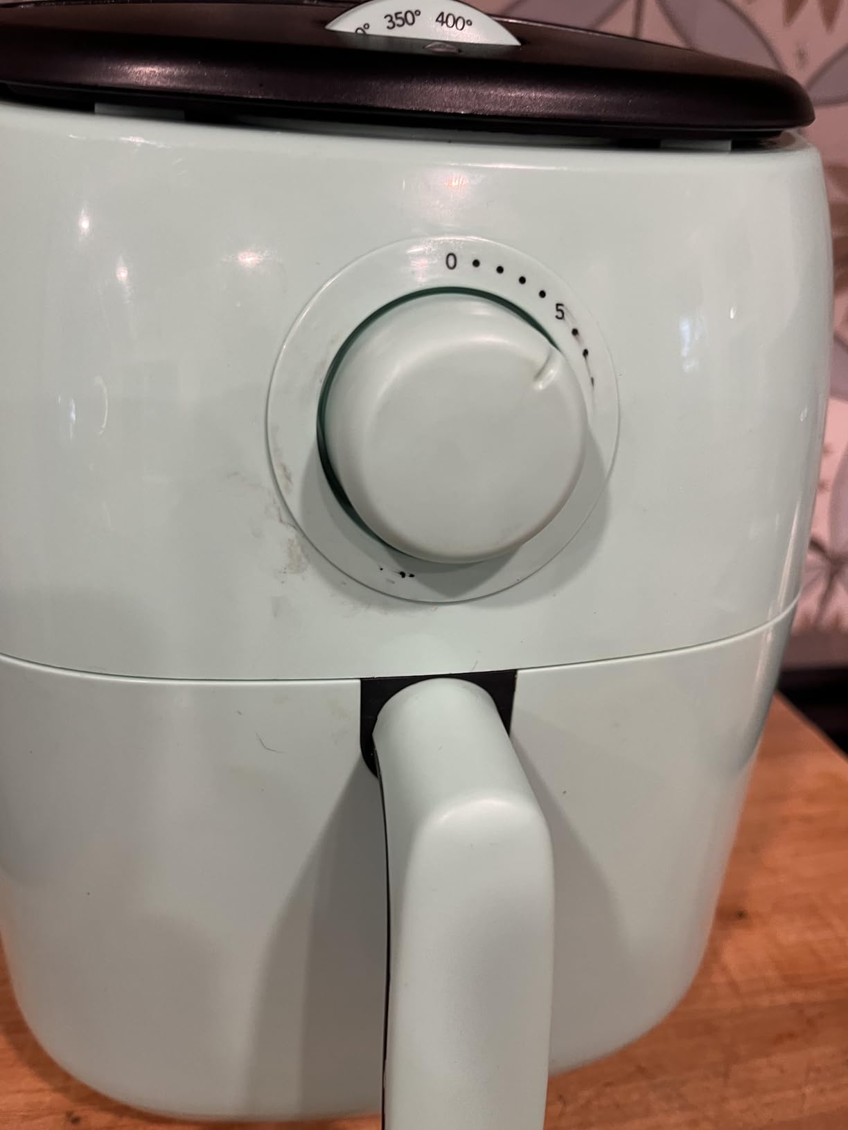 Dash Tasti-Crisp Air Fryer, 2.6 Quart, Aqua | Small Compact Basket Style Air Fryer, One or Two People, Auto Shut Off, Easy Dial Controls, Dishwasher Safe Parts customer photo 1