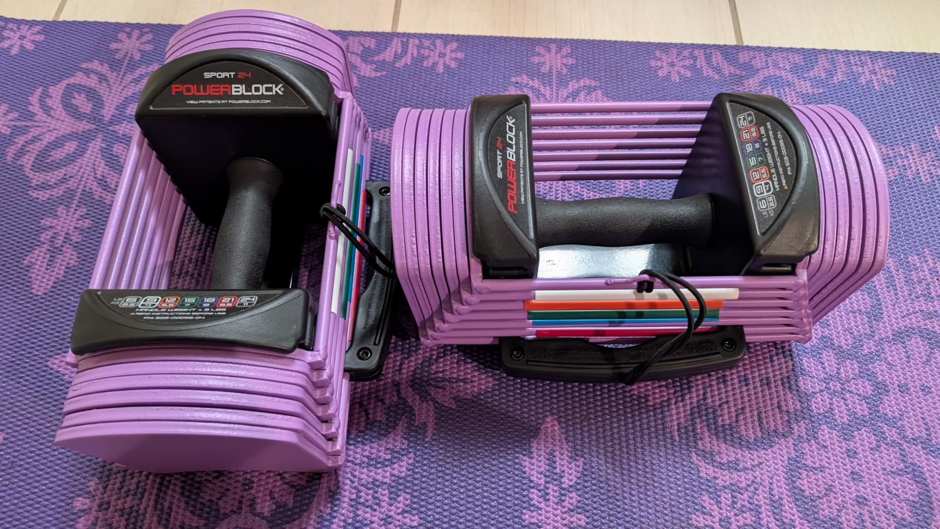 24 lb Sport Dumbbell by PowerBlock customer photo 1