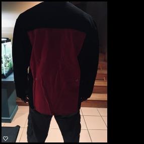 Leather Welding Jacket - Heat & Flame-Resistant Heavy Duty Split Cowhide Leather FR Work Safety Jacket customer photo 2