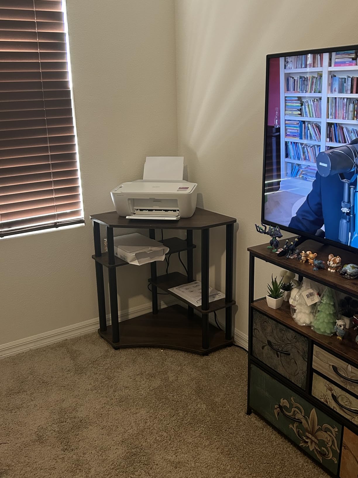 Furinno Turn-N-Tube Toolless Corner Desk, Gaming Desk, French Oak customer photo 1