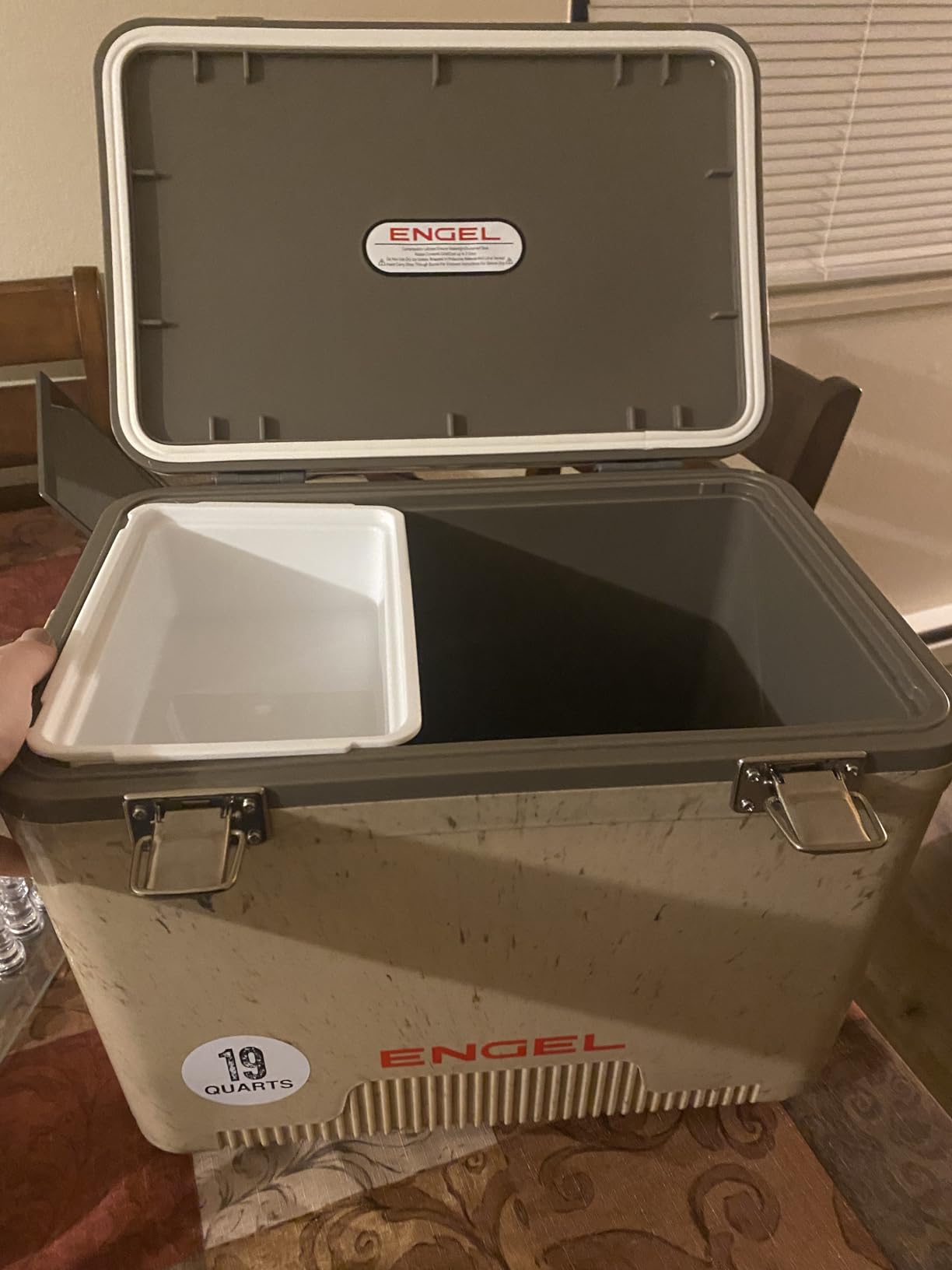 Engel 19qt Leak-Proof, Air Tight, Drybox Cooler and Small Hard Shell Lunchbox for Men and Women customer photo 1