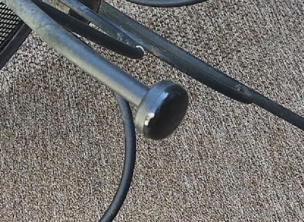 Wrought Iron Chair Feet Caps, 1-1/2