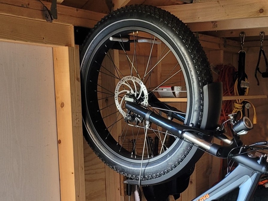 StoreYourBoard Fat Tire Bike Rack, Wall Mount Bike Storage, Holds 2 Bikes customer photo 1