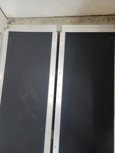 4FT Portable Wheelchair Ramp for Home Steps, Threshold Ramps for Doorways | 800 Lbs Capacity, Non-Slip Surface, Aluminum, Folding, with Handle, for Entry Curbs, for Mobility Scooters Power Wheelchair customer photo 2