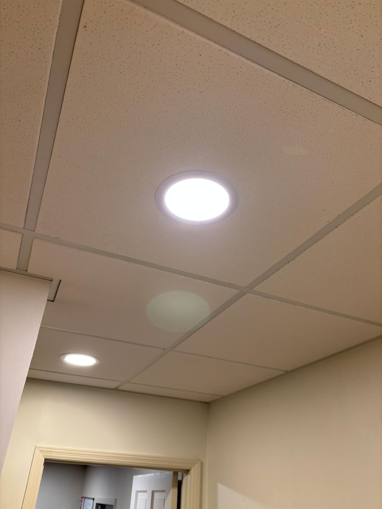 Amico 6 Pack 6 Inch LED Recessed Light with Junction Box, 5CCT, 1050LM, 12W | 2700K-5000K, 5%-100% Dimmable, 120V, White, Metal Housing, Ultra-Thin Canless Wafer Downlight, ETL, FCC, IC & Damp Rated customer photo 1