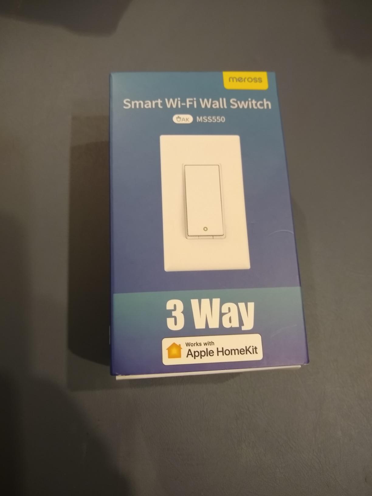 meross Smart WiFi Switch, 3-Way/Single-Pole, HomeKit Compatible, 1 Pack customer photo 1