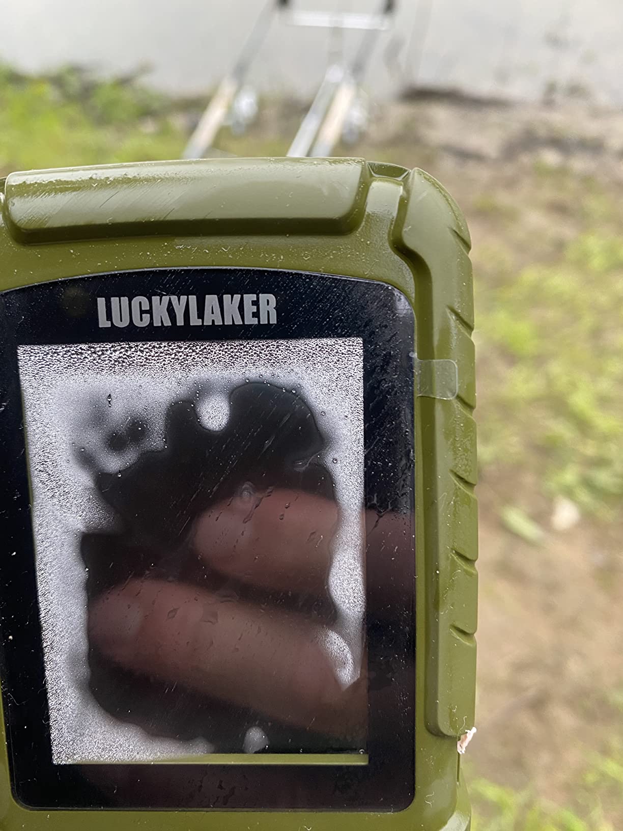 LUCKY Portable Sonar Fish Finder Boat Depth Fishing Fish Finders Waterproof Handheld Wireless Fishing Finder Kayak Transducer Depth Finders for Ice Fishing Sea customer photo 2