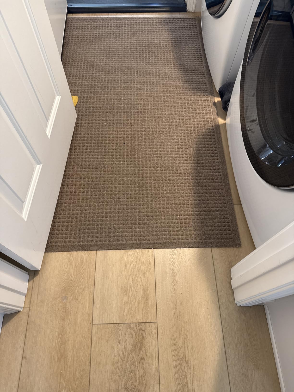 GORILLA GRIP® HydroABSORB Door Mat for Indoor Outdoor, 29x17 Charcoal | Front Door Mat Outside Entrance Traps Dirt and Moisture, Doormat Holds Up to 1.7 Cups Water, Stain and Fade Resistant customer photo 1