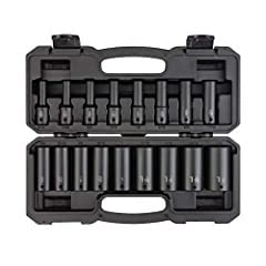 Tekton 1/2 Inch Drive Impact Socket Set, 21-Piece | SID92306 | (5/16 - 1-1/2 in.), Deep, 6-Point, Case customer photo 1