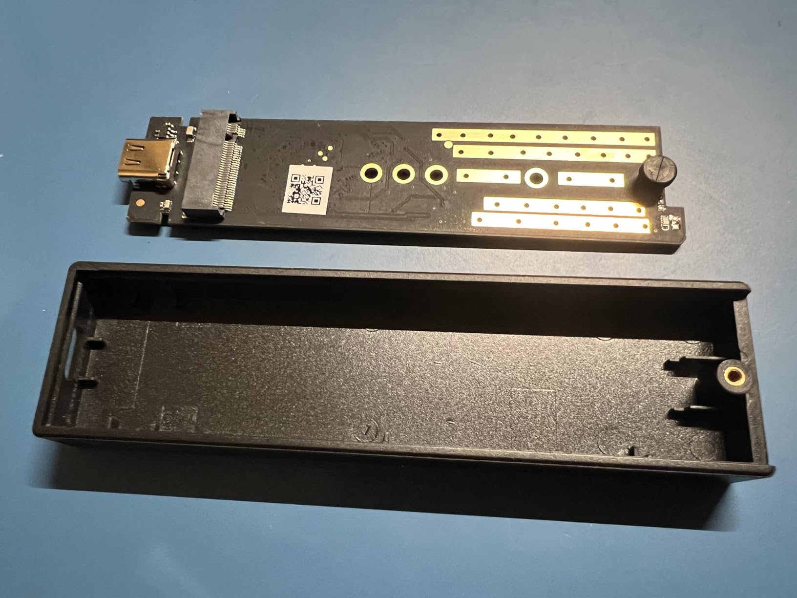 ORICO M.2 NVMe SSD Enclosure, USB 3.1 Gen 2 (10 Gbps) PCIe External Adapter NVMe Case for 2230/2242/2260/2280 M.2 SSD up to 8TB, UASP Supported - M2PV customer photo 1