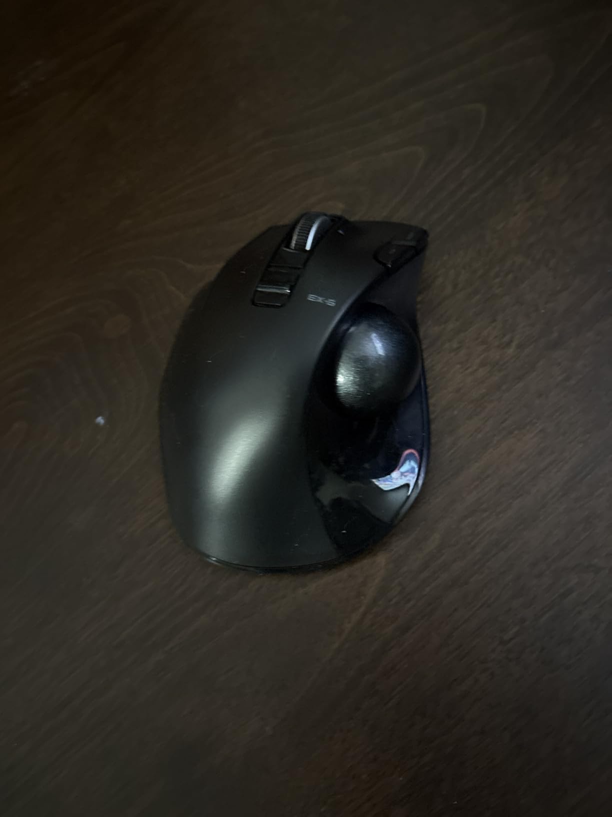ELECOM EX-G Left Handed Thumb Control Trackball Mouse Wireless M-XT4DRBK-G customer photo 2