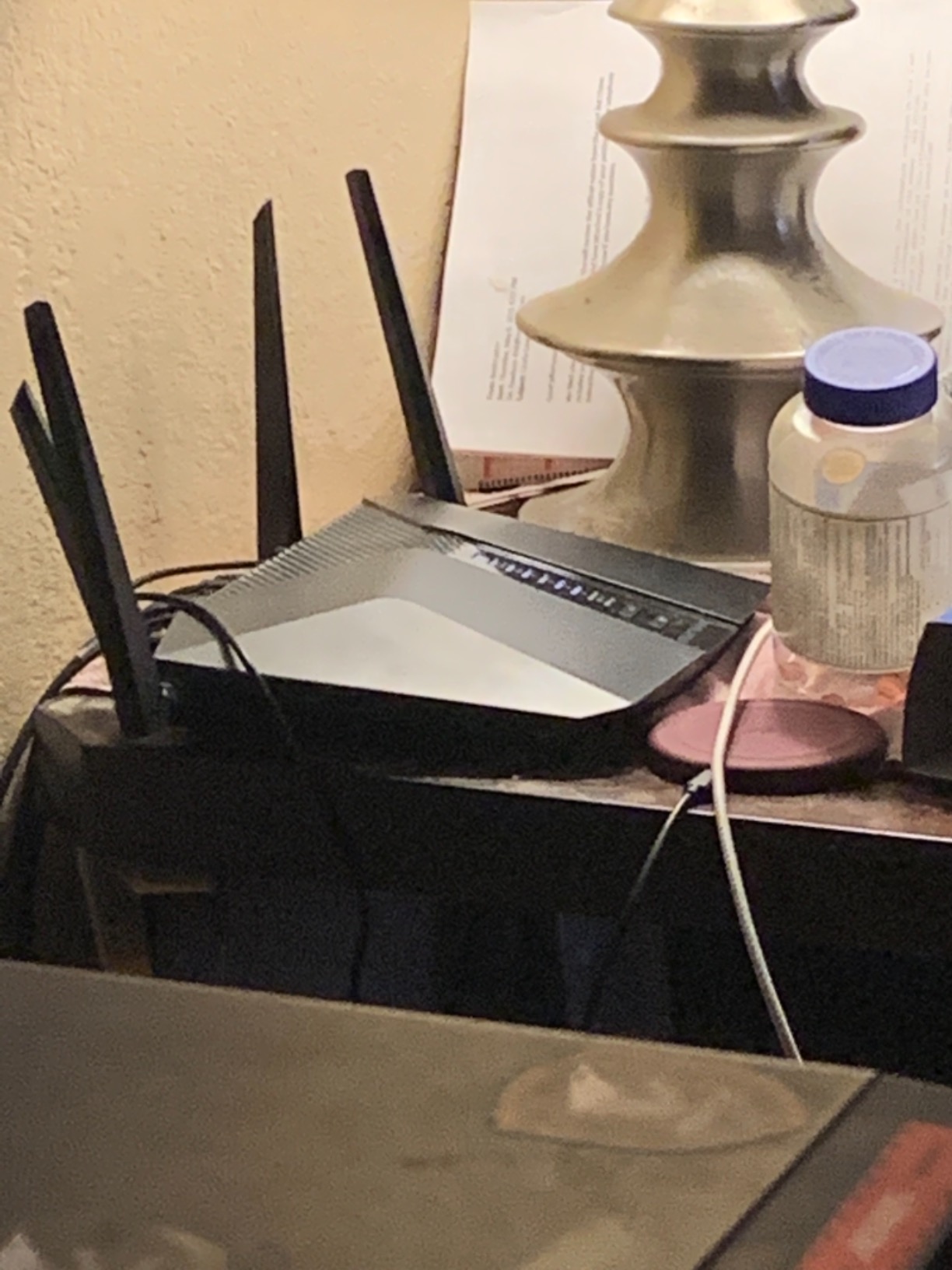 NETGEAR Nighthawk WiFi 6 Router (RAX43) - Security Features, 5-Stream Dual-Band Gigabit Router, AX4200 Wireless Speed (Up to 4.2 Gbps), Covers up to 2,500 sq.ft. and 25 Devices customer photo 2