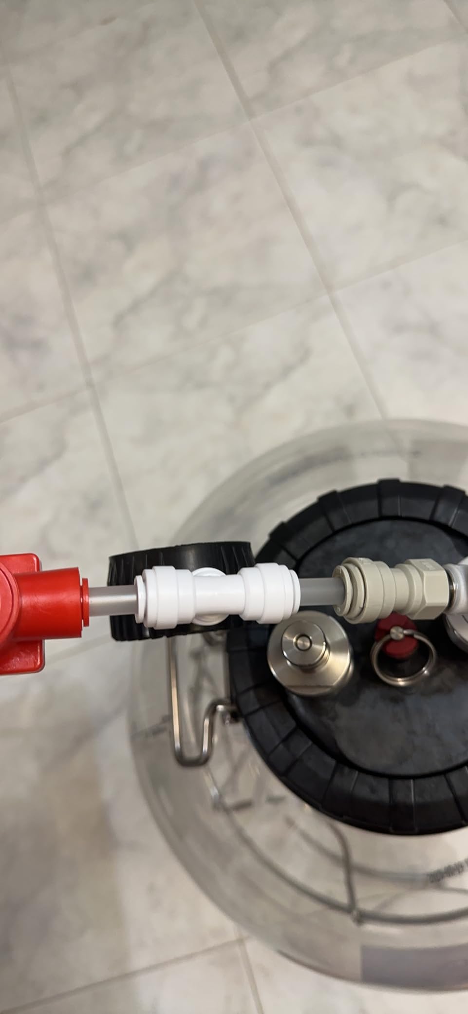 BlowTie Diaphragm Ball Lock Keg Beer Spunding Valve For Brewing Complete Kit for Home Brewing Beer Spunding Valve Corny keg Ferment CO2 Constant pressure valve customer photo 2