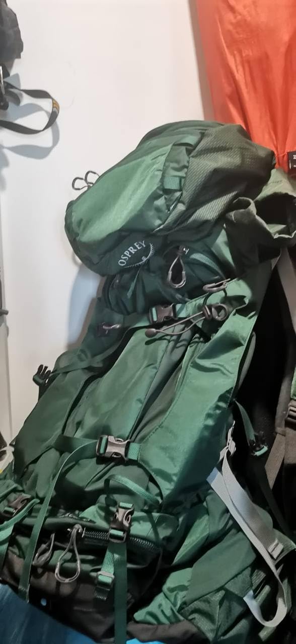 Osprey Aether Plus 70L Men's Backpacking Backpack, Green L-XL customer photo 1