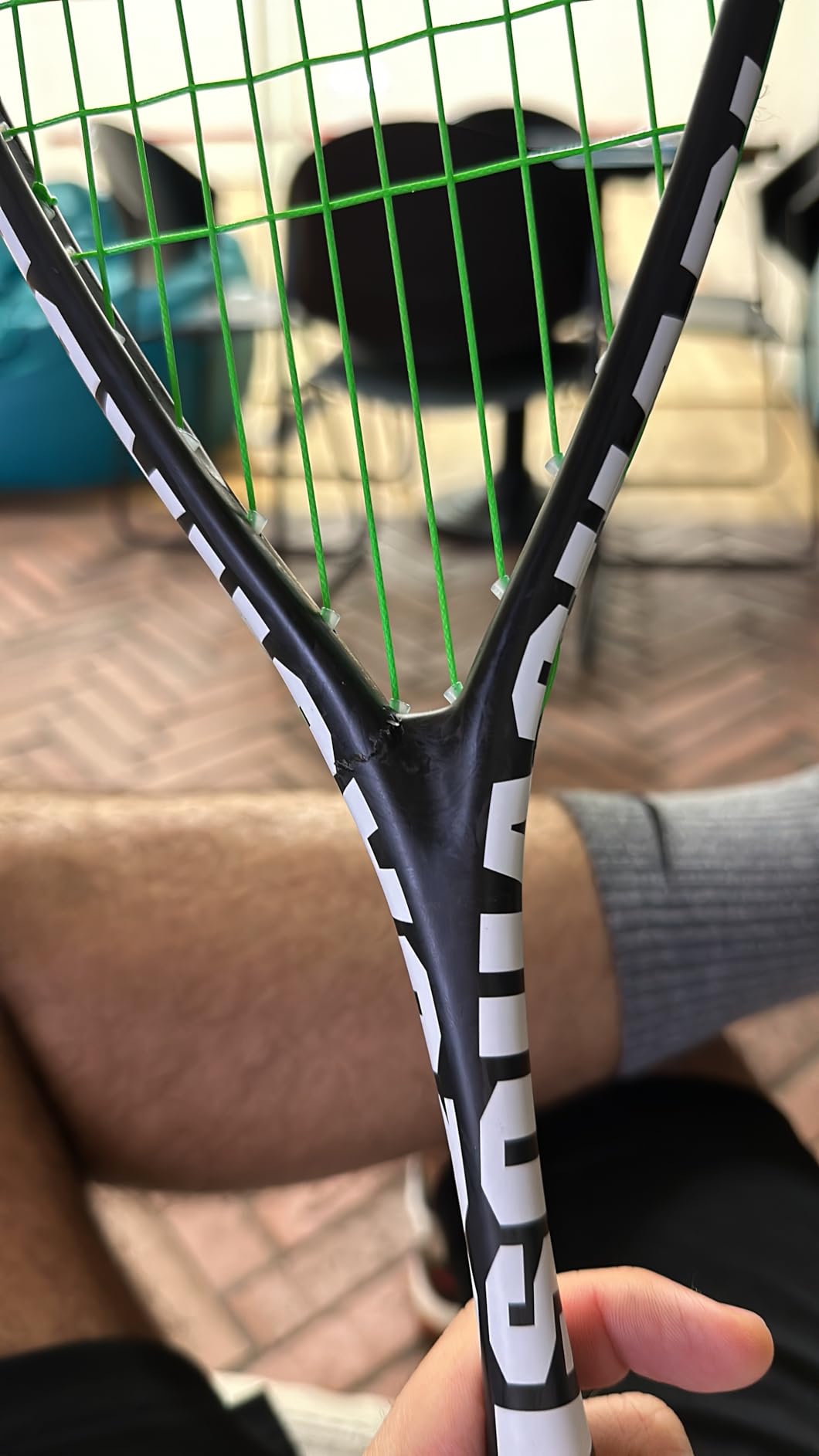 UNSQUASHABLE Y-TEC PRO Squash Racket Series - Lightweight with Headlight Balance Y-TEC PRO 125g, Y-TEC 125g & Y-TEC Power Racquets - Ultimate Pro-Player Power for All Standards of Squash Players customer photo 2