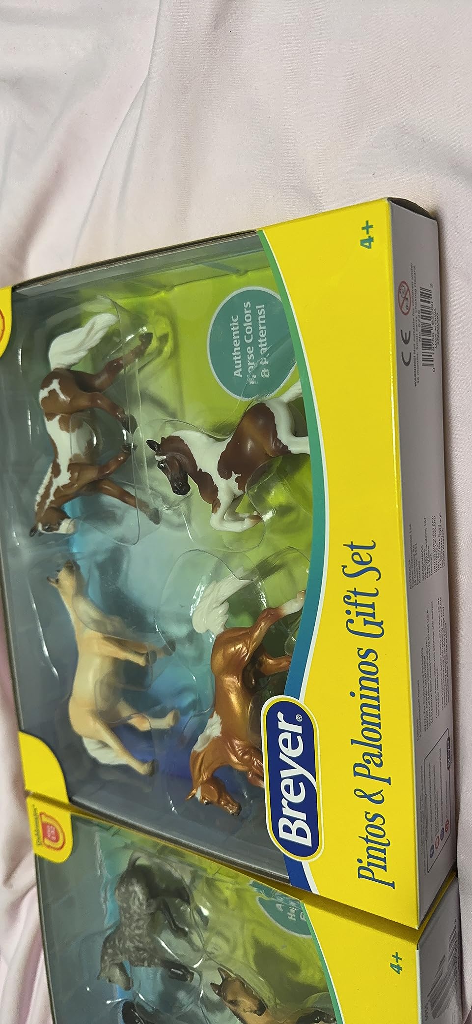 Breyer Horses Stablemates Pintos & Palominos Collection | 4 Horse Set | 1:32 Scale | 3.75