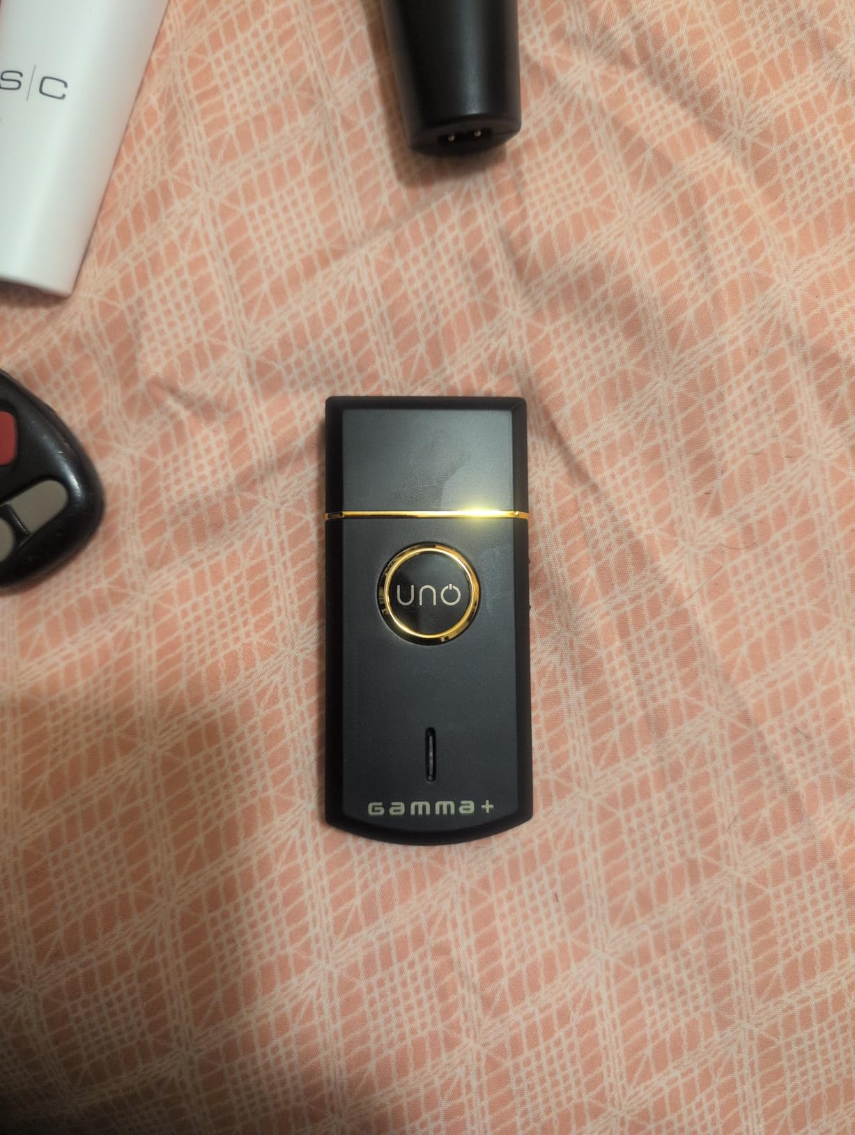 GAMMA+ Uno Mini-Sized Travel Cordless Mens Single Foil Shaver customer photo 1