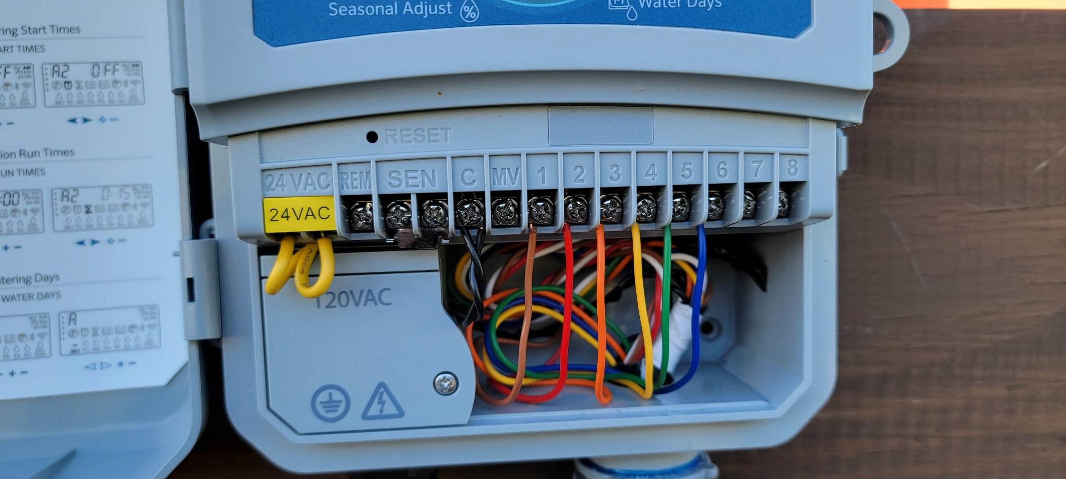 Hunter X2 8 Zone Sprinkler Controller, WiFi Compatible Sprinkler Timer customer photo 2