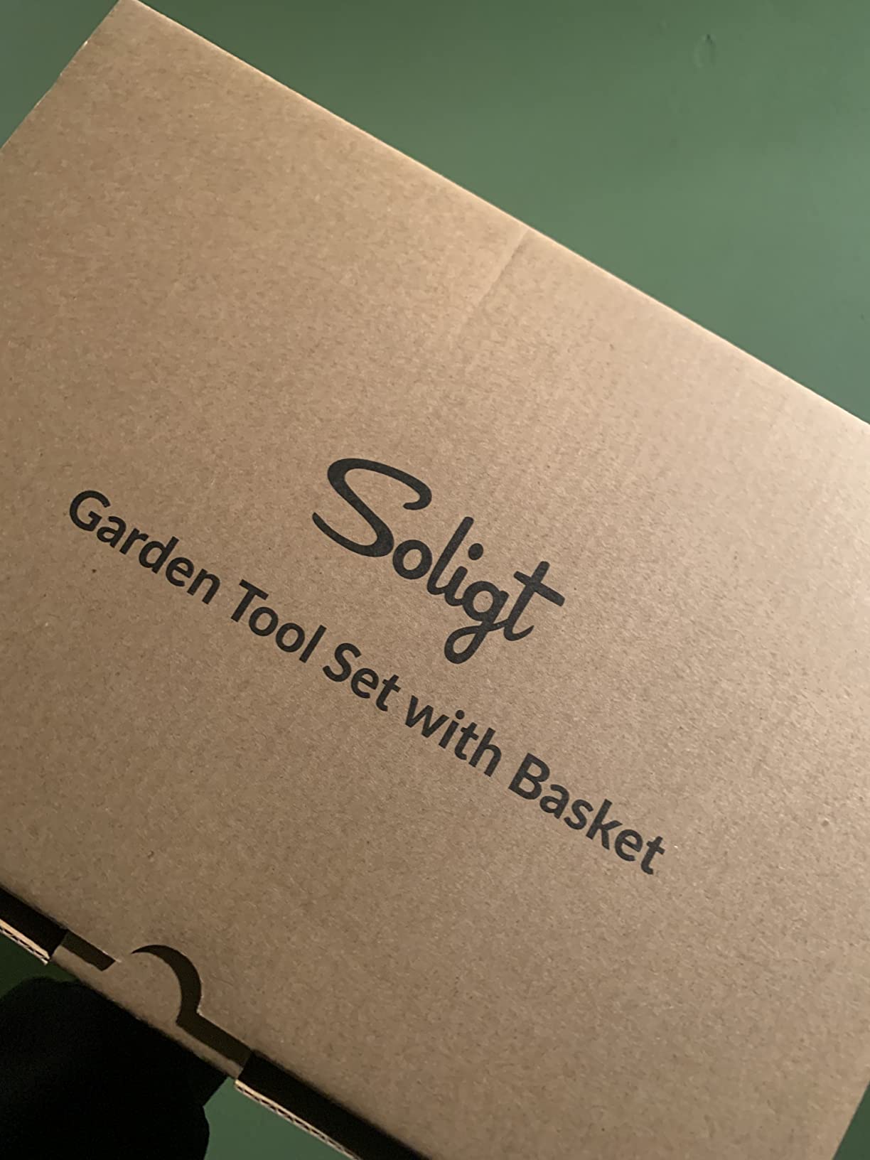 SOLIGT 8 Piece Garden Tools Set with Basket, Gardening Gifts for Women Men customer photo 1