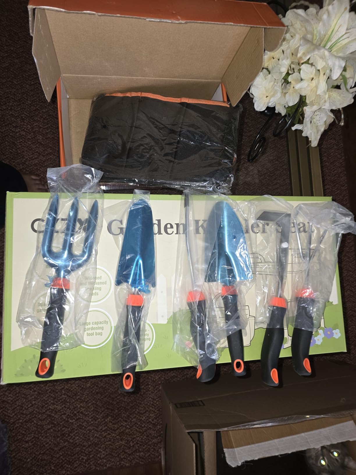 Garden Tool Set, 10 PCS Stainless Steel Heavy Duty | Soft Rubberized Non-Slip Ergonomic Handle, Storage Tote Bag, Gifts for Women and Men customer photo 2