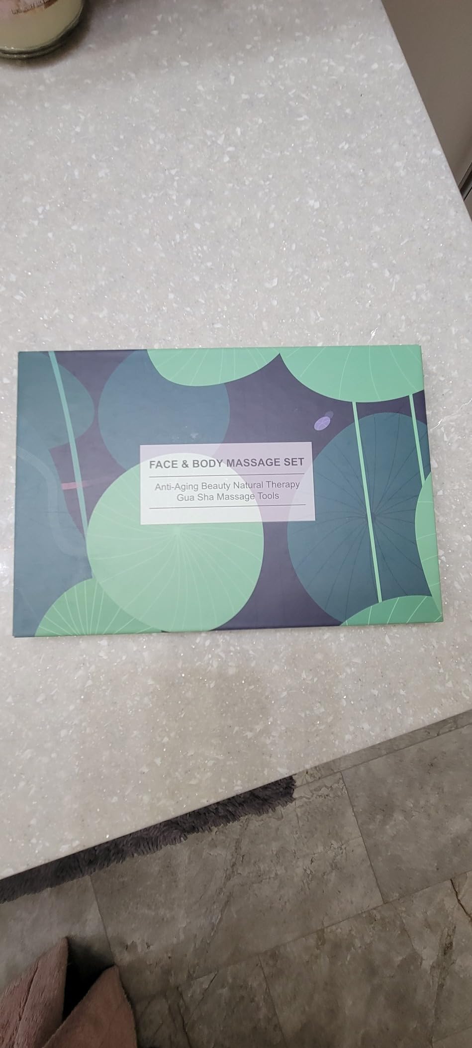 Rena Chris Guasha Massage Tool, 4 pcs Gua Sha Facial Tool, Guasha Board for SPA Acupuncture Therapy Trigger Point Treatment, Gua Sha Scraping Massage Tool (Green) customer photo 2