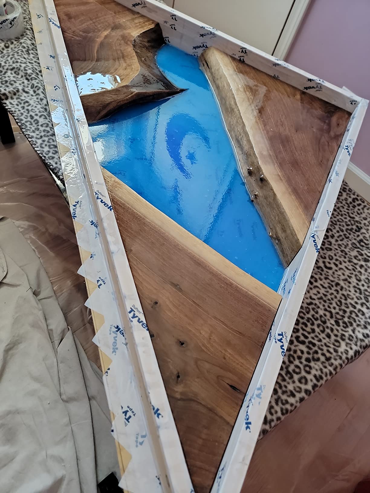 Edward Tools Paint Mixer Drill Attachment - Helix Mixer for 1 Gallon of Paint Epoxy, Resin, Silicone - Consistent Even Flow Stirrer Paddle - Works with all 3/8” and larger drills (1) customer photo 2