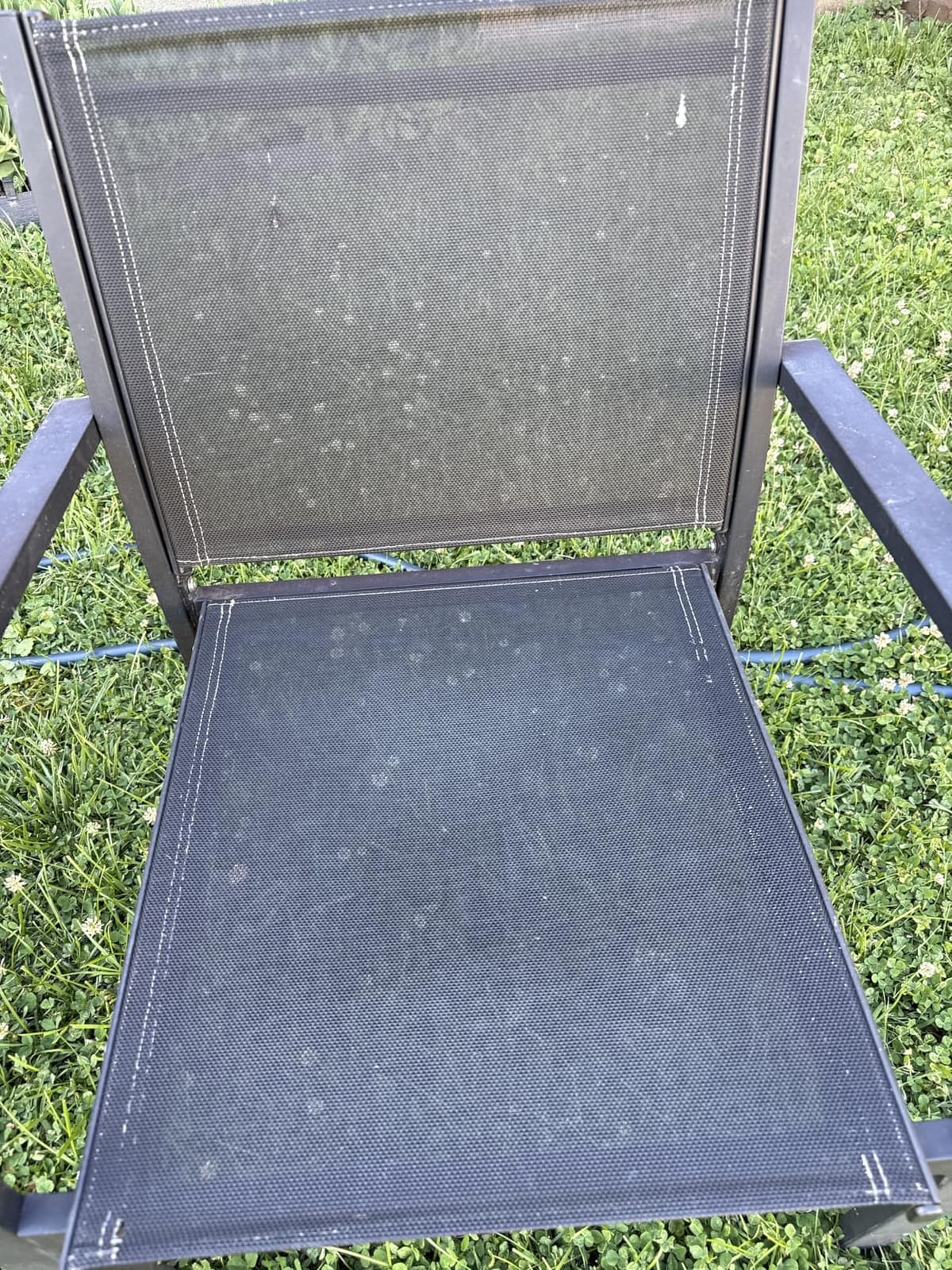 Vongrasig 4 Pieces Patio Furniture Sets,Outdoor Patio Conversation Sets with Glass Coffee Table, Small Porch Balcony Furniture, Patio Table and Chairs Set for Garden, Backyard (Black) customer photo 2