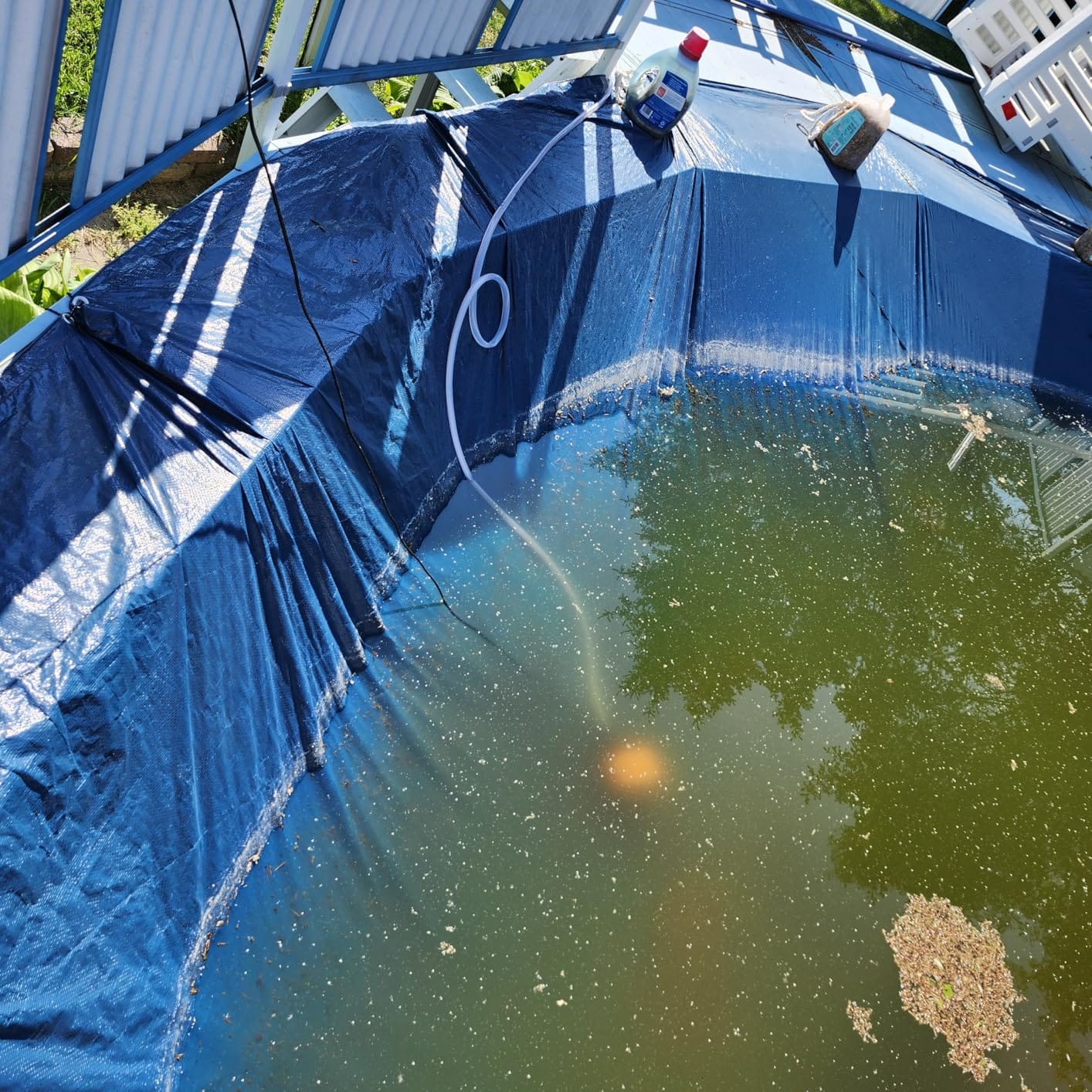 AgiiMan 850GPH Pool Cover Pump, Submersible Sump Pump with 16FT Drain Hose, 25FT Power Cord customer photo 2