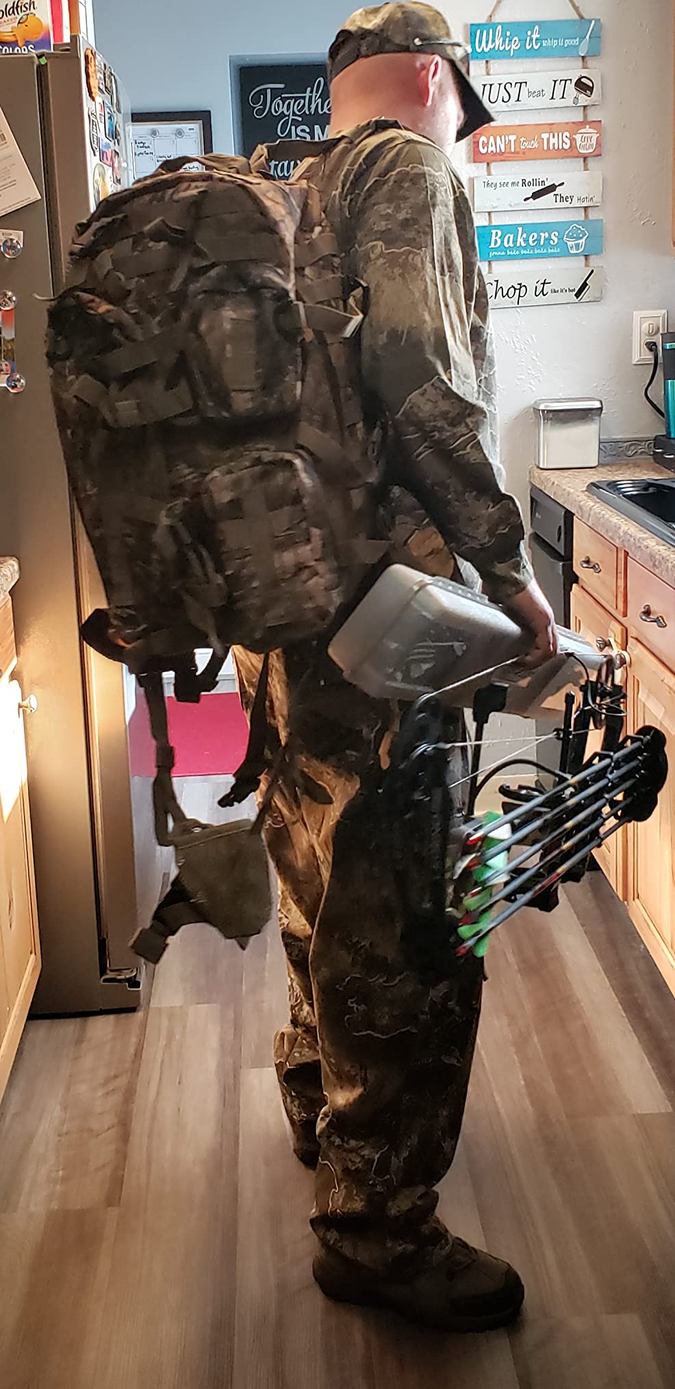 FIELDCRAFT Hunting Backpack Daypack for Rifles, Bows, Crossbows, Muzzleloader, Hunting, Hiking, Archery, Blackpowder, Outdoors Expeditionary Alpha Pack customer photo 1