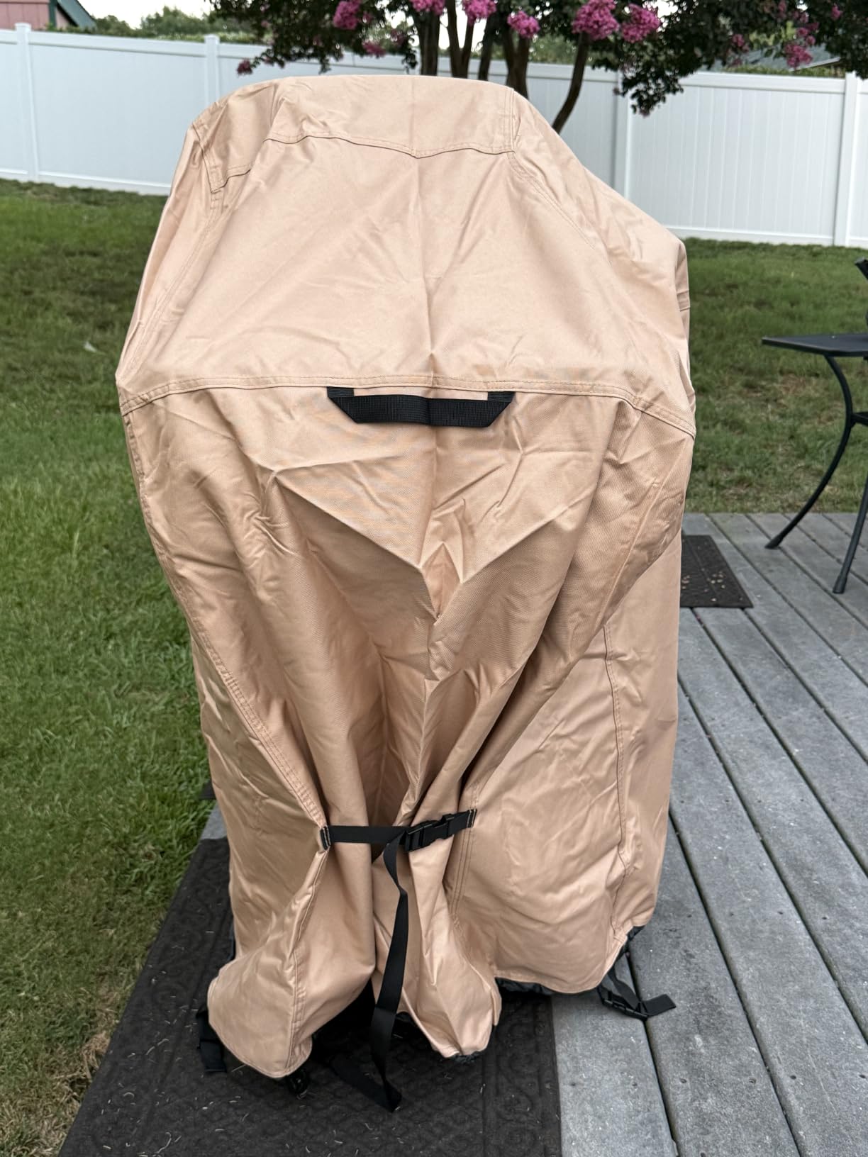 ULTCOVER Waterproof BBQ Grill Cover 52 inch | Heavy Duty 600D Polyester, UV Resistant, Fits 2-4 Burners Outdoor Gas Barbecue Grill customer photo 2