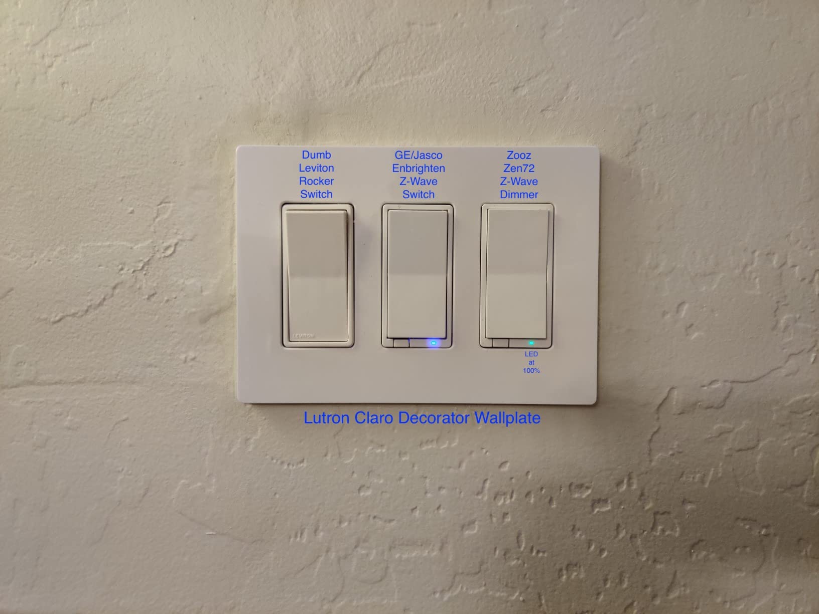 Zooz 800 Series Z-Wave Long Range On/Off Switch ZEN71 800LR, White | Direct 3-Way (No Add-On Switch Needed) | Z-Wave Hub Required customer photo 1