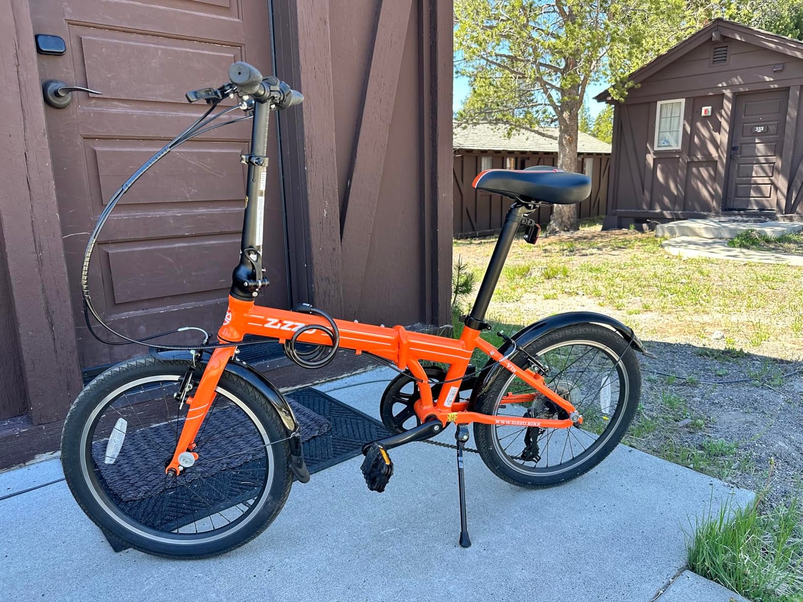 ZiZZO Via 20” Folding Bike-Lightweight Aluminum Frame Genuine Shimano 7-Speed 26lb customer photo 1
