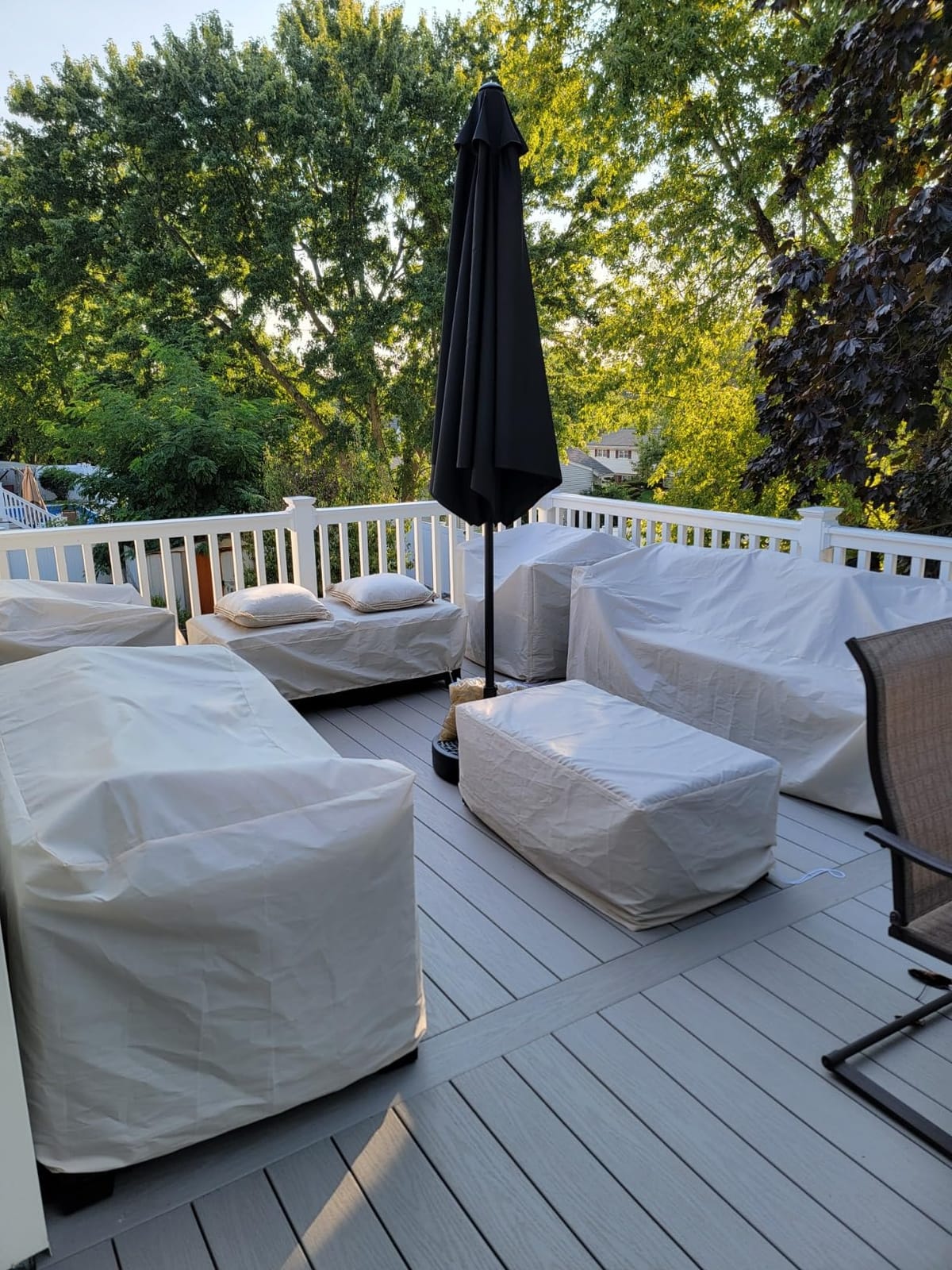 Rattaner Patio Furniture Sets 7 Pieces Outdoor Furniture Sectional Patio Couches Set with Storage Table Light Grey Cushions customer photo 1