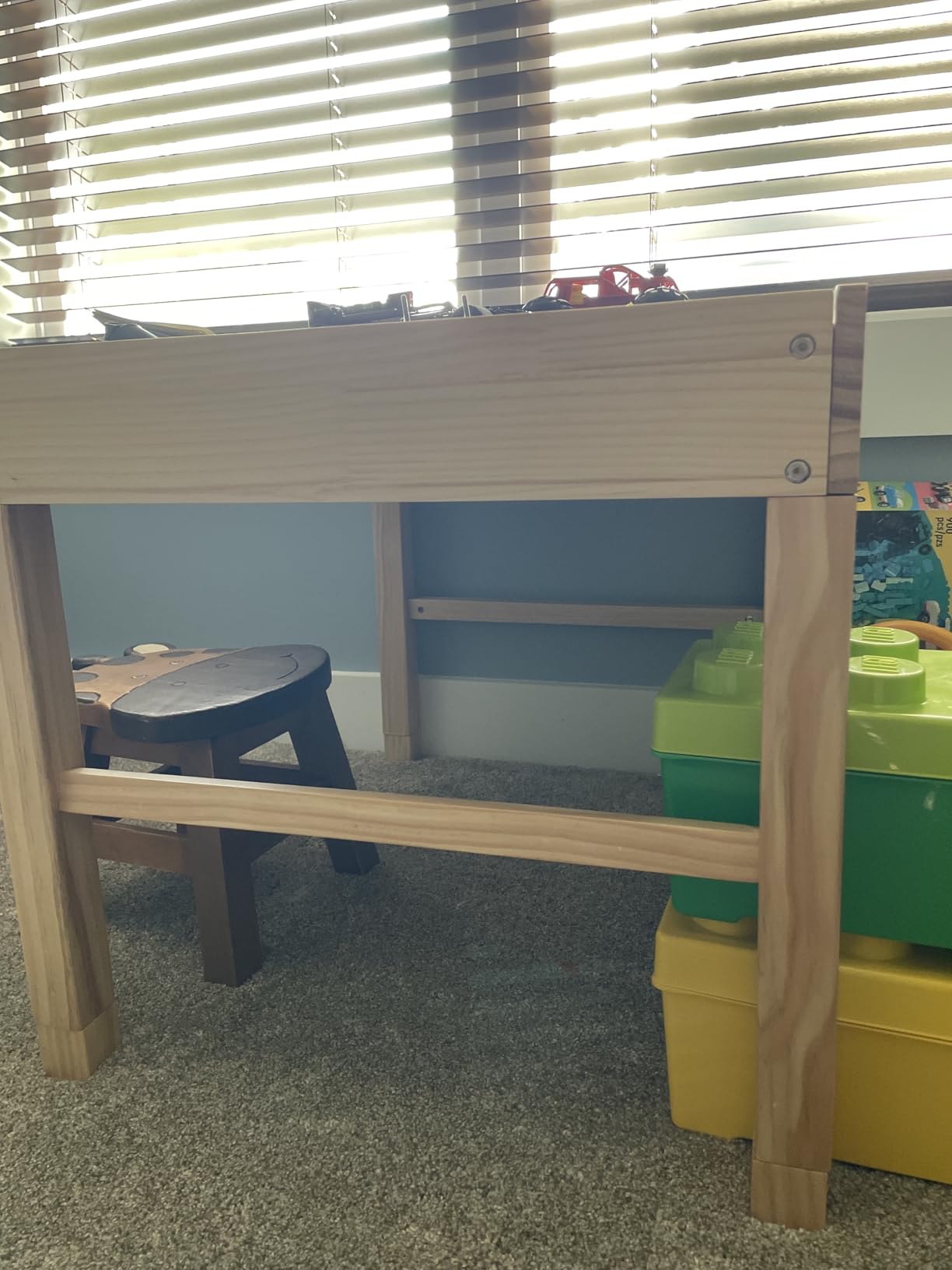 Papablic 2 in 1 Kid Activity Table with Large Storage for Older Kids customer photo 2