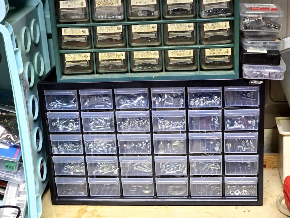 CRAFTSMAN Plastic Storage Organizer Bin System, 9 Compartment, Modular, Home Office (CMST40709) customer photo 1