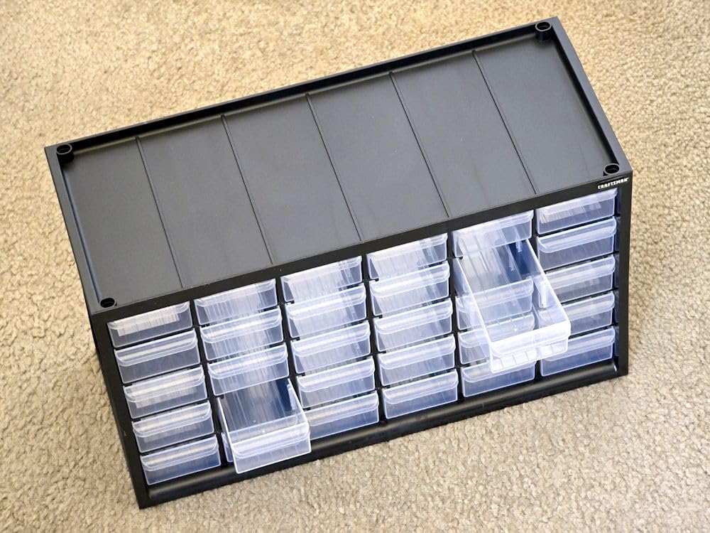 CRAFTSMAN Plastic Storage Organizer Bin System, 9 Compartment, Modular, Home Office (CMST40709) customer photo 2