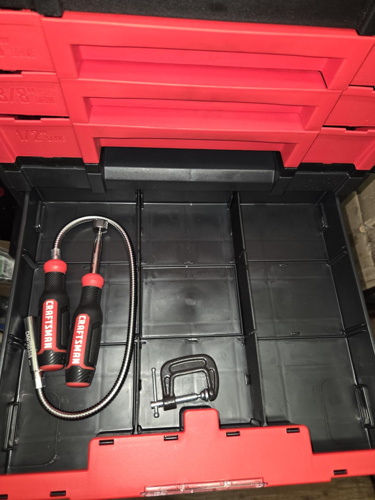 CRAFTSMAN Plastic Tool Box With Drawers, Organizer and Storage (CMST17804) customer photo 2